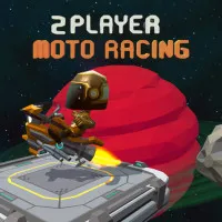 Moto Space Racing 2 Player